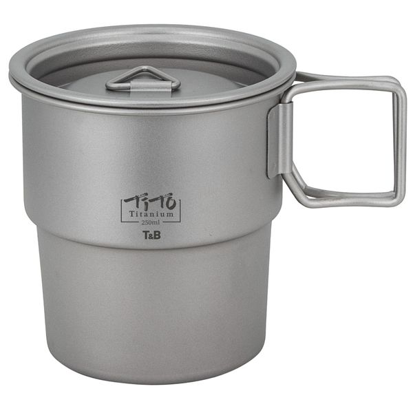 Tito Singer Wand-Kaffeetasse, isolierte Becher, stapelbare Tassen, Tasse, Camping, Titan, Silber, Land-Reisebecher, Taza Camping, 10 Stück