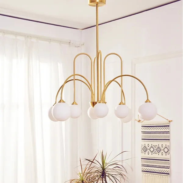 Pendelleuchten italienische LED hängend für Decke Wohnzimmer Schlafzimmer Shop Restaurant Kronleuchter Loft Dekor Glanz