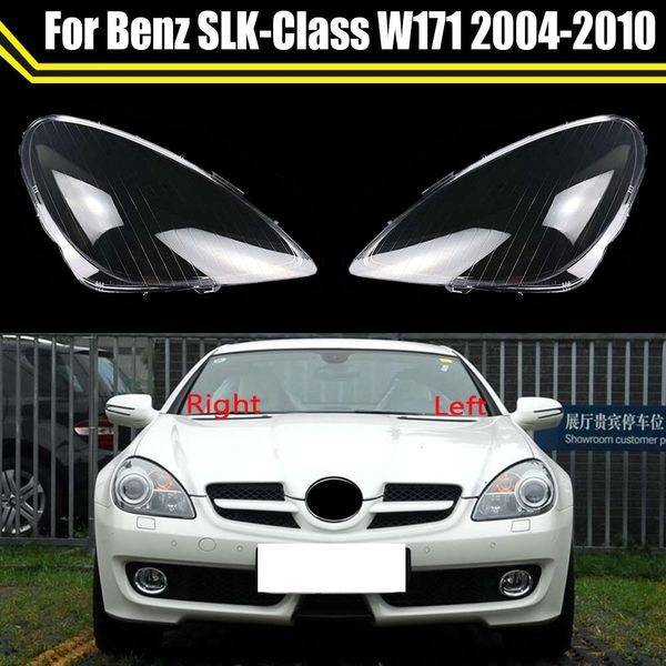 Capa para farol de carro, abajur, capa de lente, para mercedes-benz slk-class w171 slk280 300 350 2004 ~ 2010