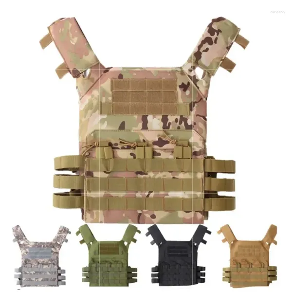 Giacche da caccia Gilet tattico militare Impermeabile Armatura per esterni Leggero JPC Molle Plate Carrier Gilet CS Gioco Jungle Equipment