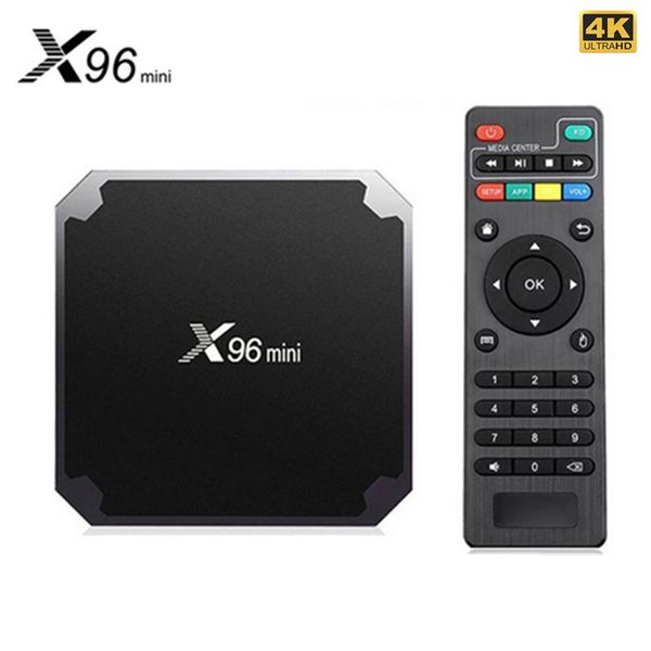 Atacado X96Q Mini Android TV BOX 5G Wifi6 S905W2 2G 16GB BT5.0 Media Player Receptor HD Entrada Set Top BOX