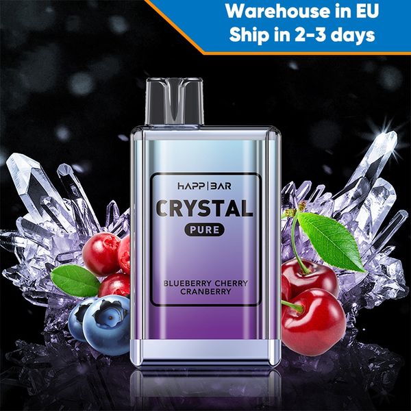 Happ Einweg Vape Crystal 6000Puffs Bar Vapers Big Smoke 6K Puffs Pod Dispositivo 12ml 2% Nico Salt Vape Juice Liquido Vaporizzatore usa e getta Spedito Magazzino in Germania