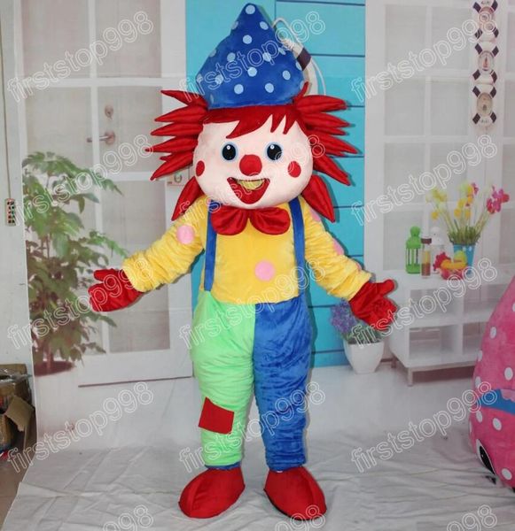 Хэллоуин клоун костюм талисмана мультфильм аниме тема персонаж унисекс взрослых размер рекламный реквизит Рождественская вечеринка открытый наряд костюм