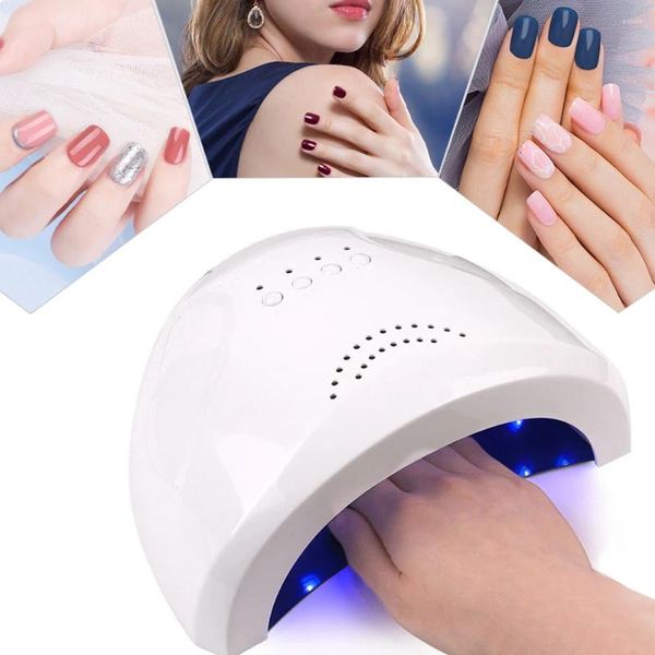 Secadores de unhas 48W 4-Gear Timing UV LED Lamp Manicure Potherapy Polish Dryer Lights