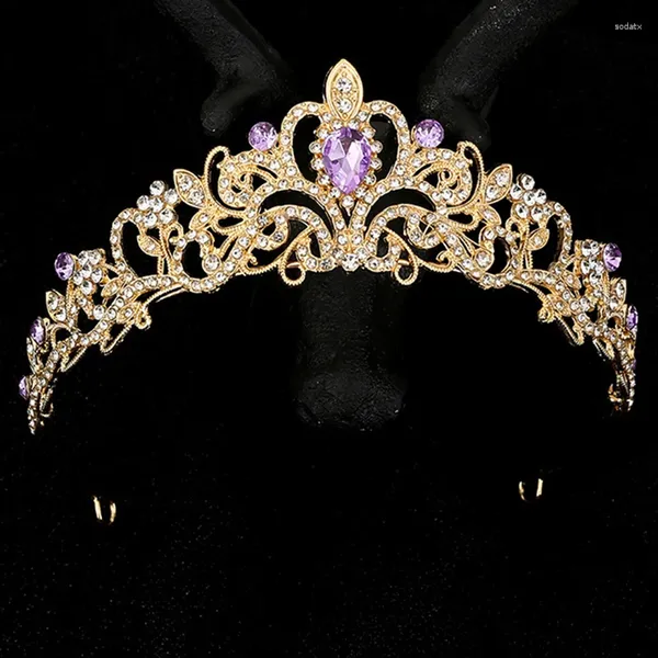 Haarspangen Prinzessin Hochzeit Krone Braut Tiaras Damen Party Abschlussball Geburtstag Strass Kopfschmuck Mädchen Schmuck Accessoires