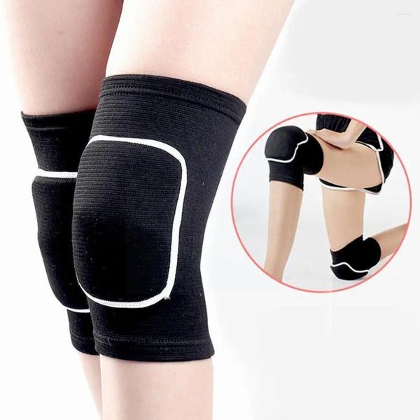 Diz Pedler 1PAIR Spor Pad Voleybol için Dans Yoga Kadın Çocuklar Erkekler Patella Brace Destek Kneepad Fitness Koruyucusu K1Z3