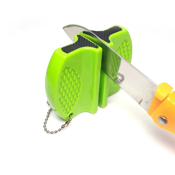 Mini Spitzer Edelstahl Stange Messer Schärfstein Tragbare Outdoor Haushalt Wolfram Schnelle Spitzer Keramik Spitzer ZZ