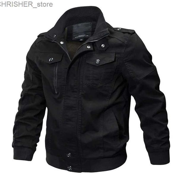 Taktische Jacken Neue Marke Jacke Männer Winter Militär Armee Pilot Bomber Jacke Taktische Casual Air Force hombre Große Größe M-6XLL231218