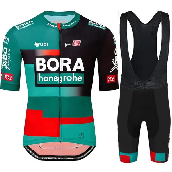 Set maglia ciclistica set giacca da uomo mountain bike 2023 uci bora abbigliamento da uomo camicia estiva in bicicletta mtb tricuta abito da uomo set pantaloni 2