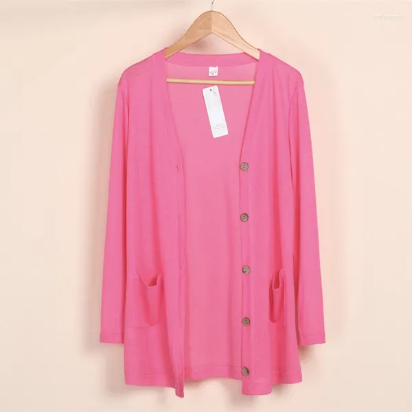 Malhas femininas plus size 5xl malha cardigan suéteres coreano primavera verão protetor solar xale manga longa leve superior férias wear