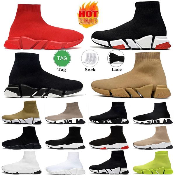 balenciaga balenciaga balenciagaa track balenciaga's shoes speed trainer 【code ：L】Frauen Designer Balanciagaes Tripler Socken Stiefel Läufer Leichte Graffiti Vintage Sneakers