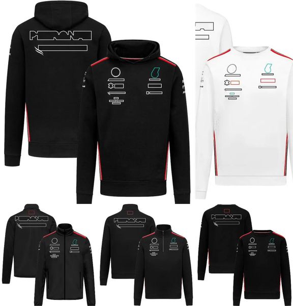 Vestuário 2023 Equipe Hoodie Fórmula 1 Moletom Com Capuz Masculino Driver Racing Hoodie Mesmo Fãs de Corrida Casual À Prova de Vento Zip Up Jacket Personalizado