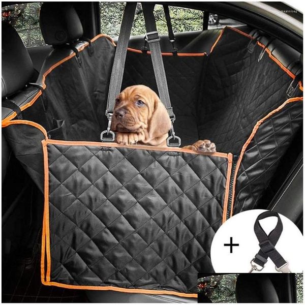 Transportador de cães Assento de transporte de cães Er Grande Voltar para animais de estimação Hammock Car Trucks Suvs com apoio antiderrapante Drop Delivery Home Garden Pet Supplies Otqwa