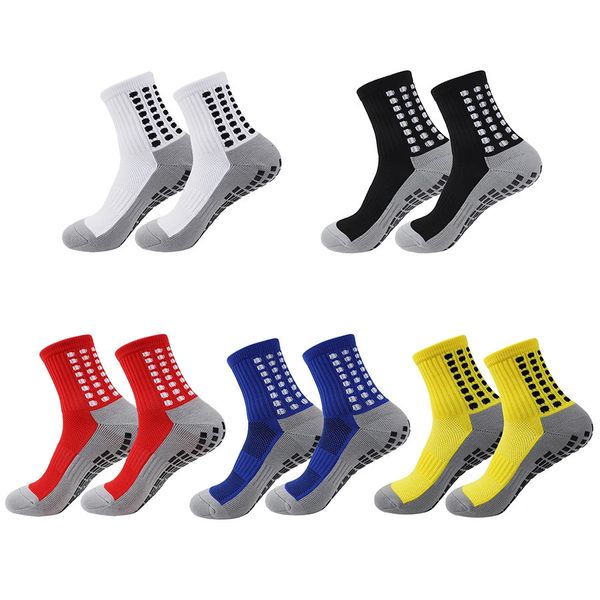 Herrensocken Paar neue ANTI SLIP Fußballschuhe Herren Sportschuhe Anti-Rutsch-Fußballschuhe mit Silikonsohle 231218