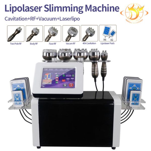 Macchina dimagrante Rf Bio Skin Tightening Machine 6 in 1 Macchina dimagrante per criolipolisi