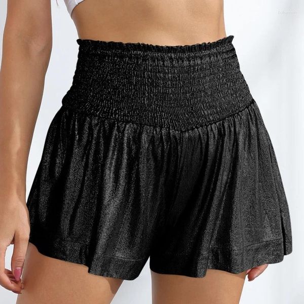 Aktive Shorts Mode Frauen Cheerleading Solide Lose Hohe Taille Flash Weibliche Freizeit Sport Kurze Hosen Spicy Girl Stil