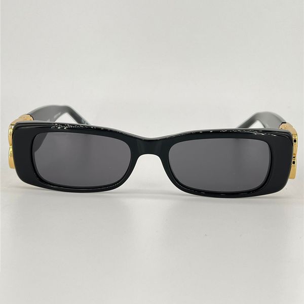 дизайнерские солнцезащитные очки для женщин 0096 популярные очки квадратные летние модные уличные модные стильные анти-ультрафиолетовые пластины полнокадровые очки случайная коробка