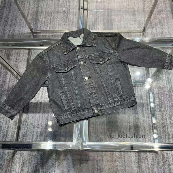 Jaquetas roupas de bebê garoto designer casaco crianças jaqueta meninas meninos denim mangas compridas carta bordado processo top marca escola dança ao ar livre