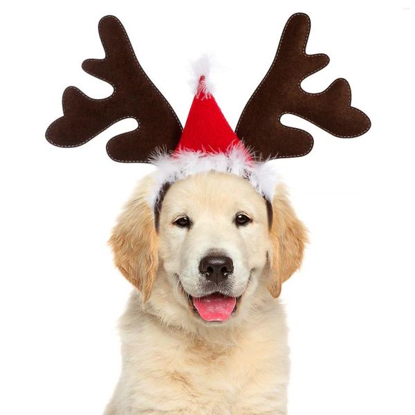 Katze Kostüme Weihnachten Winkel Stirnband Kreative Haar Hoop Trendy Dekor Haustier Tragen Hund Zubehör Hairwear Prop Schöne Verschluss Elch