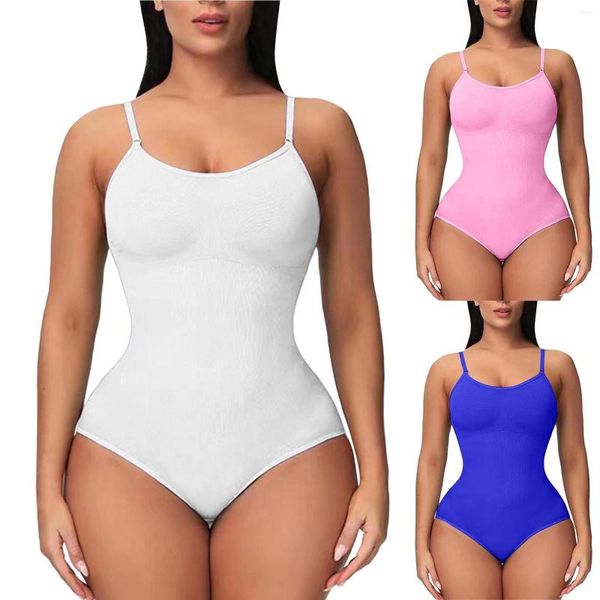 Women's Shapers Bodysuit For Women Shapewear Seamless Sculpting Thong Body Shaper Tank Top Long Length Your Shape