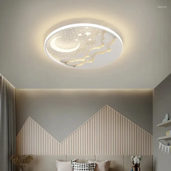 Luzes de teto crianças lâmpada led lanterna berçário quarto crianças lustres lampara techo para quarto decoração casa iluminação cx016ds