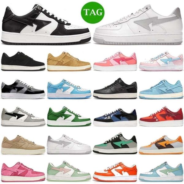 Casual 2023 Schuhe Männer Frauen Sk8 Schwarz Beige Wildleder Camo Blau Tokio Grau Rosa Pastell Rosa Scarpe Herren Damen Outdoor Designer Sneakers Trainer 36-45