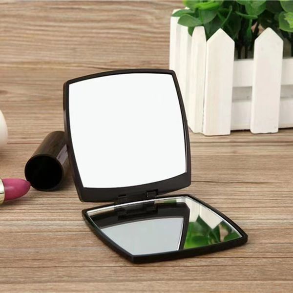 Xiao Xiang mode acryl make-up tragbare spiegel falten samt staubbeutel spiegel mit geschenk box mädchen make-up-tools hohe qualität