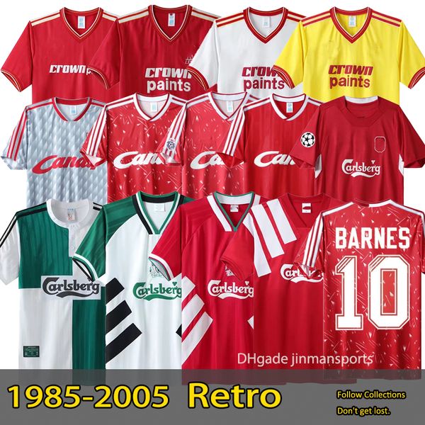 Dalglish retro futbol formaları Gerrard 2005 Smicer Alonso 10 11 futbol gömlekleri 93 95 96 97 98 Fowler Torres 82 89 91 Maillot 85 86 Kuyt Keane 06 07 08 09 Suarez Kit