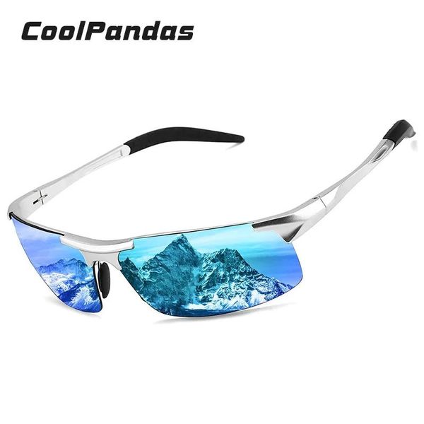 Sonnenbrillen Outdoor Sport Radfahren Sonnenbrillen Männer Frauen Aluminium Magnesium MTB Rennrad Brille UV400 Schutz Blaue Linse gafas ciclismo