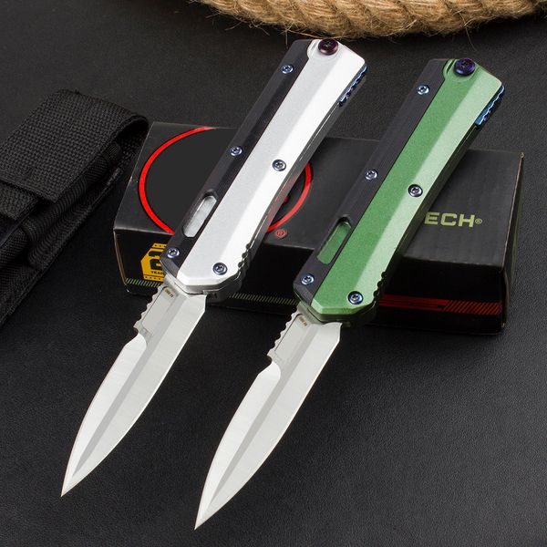 Coltello automatico Glykon a 2 modelli UT184-10S Lama D2 Maniglie G10 Serie Signature Coltelli tascabili da combattimento Marfione Utensili da esterno EDC