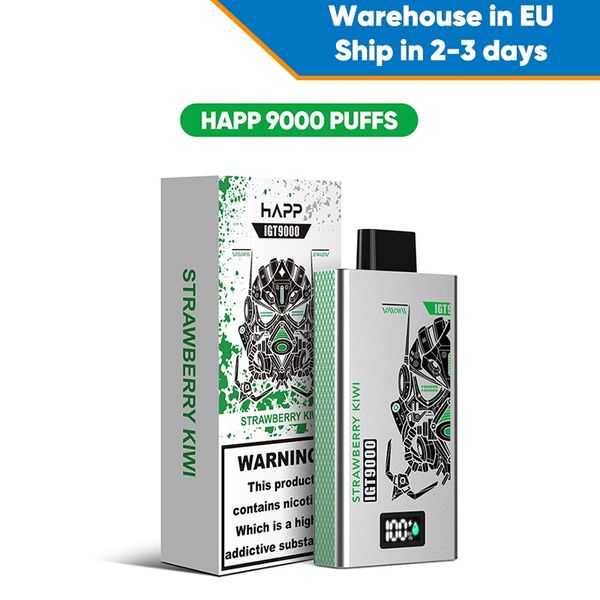 Günstiger Preis 9K Pod Vape 9000Puffs Bar E-Zigaretten Einweg-Vape 14 ml Vape Juice Vaper mit den besten 10 Fruchtaromen