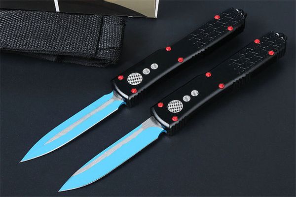 Coltello Blue Titanium MICRO TECH A7 OTF AUTO 3.543 