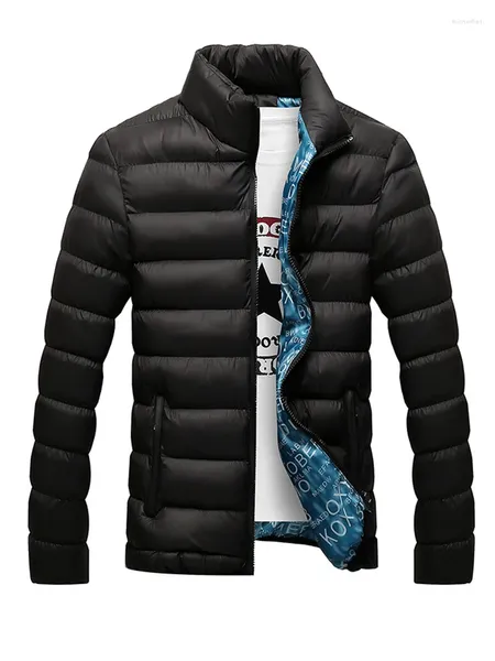 Мужские куртки осень-зима парка мужская теплая верхняя одежда повседневные тонкие мужские пальто ветровка стеганая M-6XL