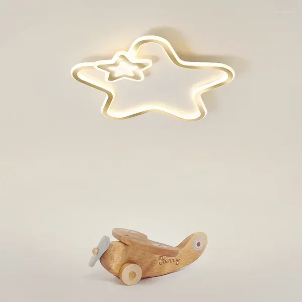 Plafonniers Moderne Star LED Lampe Pour Enfants Salon Étude Allée Balcon Lustre Intérieur Décor À La Maison Luminaire Lustre