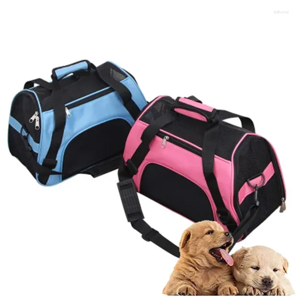 Hundeträger, tragbare Katzentasche, Haustier-Welpen-Reisetaschen, atmungsaktives Mesh, kleine Hunde, Outdoor-Zelt, ausgehende Haustiere, Handtasche