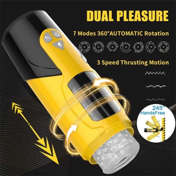 Massager Sex Toy Insertion Sucking Guy 2 in 1 Merte per adulti Man Masturbazione Adsorbimento Vagina MA ELETTRICA DONNE VIBRATORI VIBRATORI SESSUALE