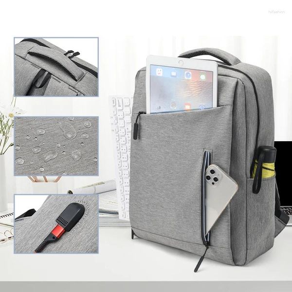 Zaino di grande capacità Borsa per laptop da 15 