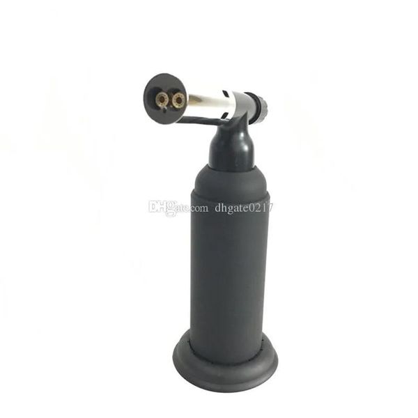 Lighters Professional Butane Scorch Torch Dual Gasane Gas Cigarle Ferramenta pesada Chef Chef Blowtorch Ferramenta de churrasco de cozinha mais clara