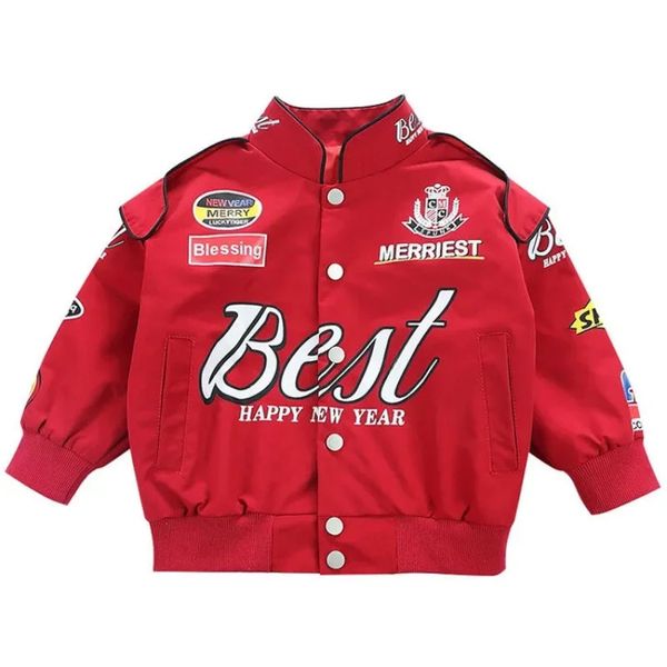 Jacken Herbst Frühling Mode Jungen Mäntel Mädchen Motorrad Jacke für Kinder Modische Streetwear Kinder Kleidung Tops 2 11 Jahre 231218