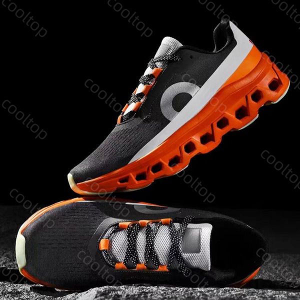 Cloud x5 Running Shoes CloudSurfer cloudnova Homens Mulheres sapatos de grife Cloudmonster tênis sapato triplo preto branco amarelo cinza azul corredor tênis ao ar livre tendência