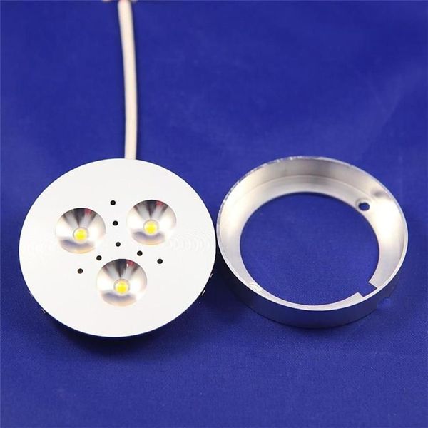 Pezzi di spedizione a LED sotto le luci del disco dell'armadio 3w 4w per faretti con lampada a lampadina 241V