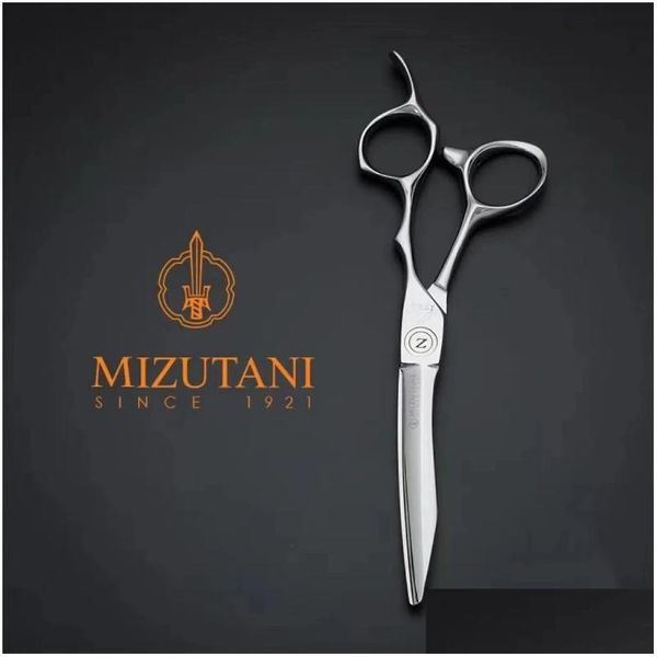 Forbici Cesoie Forbici Cesoie Mizutani Barbiere Parrucchiere professionale 60 pollici 440C Materiale Taglio capelli salone di fascia alta 231102 D Dhf0A