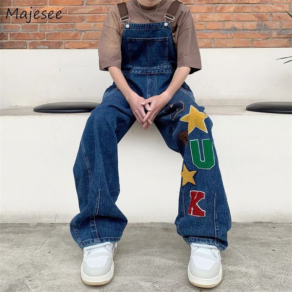 Jeans masculinos hip hop homens macacões streetwear baggy unisex y2k roupas ferramental moda americana vintage calças jeans techwear bonito 231219