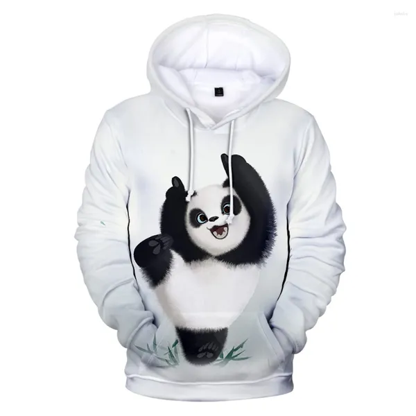 Erkek Hoodies 2023 3d Panda Sweatshirts Erkek Kadın Kazanık Kazak Sevimli Çocuklar Kız Kızlar Harajuku Sweatshirt