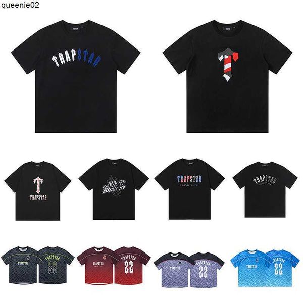 Erkek Tişörtler Trapstar Yeni Baskı Erkekler T Shirt Stilleri TROTSTARS TROMEDER BASIL ERKENLERİ TÜZLEME Marka Tasarımcı Gömlek AAa Kaliteli Gömlek Tee E-XL