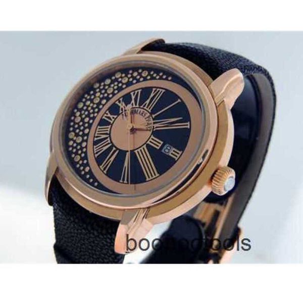 Schweizer Uhren Audema Pigu Luxus-Armbanduhren Royal Oak Serie Audema Pigu Millenary Morita 153310R Limit 18k Or Rose Lnib / As Neuf