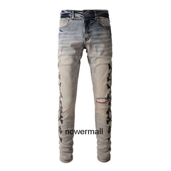 Skinny Amari Amirl Club Amiries Am Amis Tourser Imiri Amiiri Freizeitdanziejeans Hosen Streety Trendy Black Fit Männer Herbst Maskulina Herren Designer Pant Ri Th18