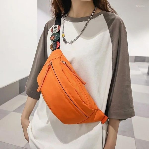 Marsupi da Donna Petto in Tela Sacco a Tracolla da Uomo Borsa a Tracolla per Il Telefono 2023 Harajuku Crossbody Pancia Studenti di Moda Borse