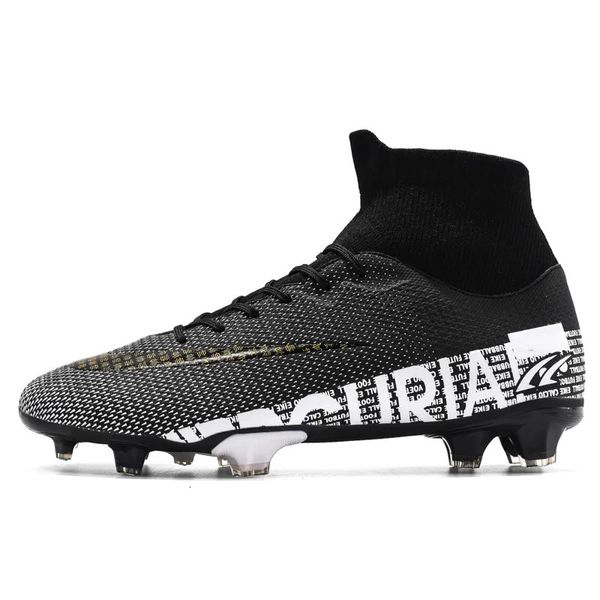 Sicherheitsschuhe ZHENZU Größe 35-45 Männer Jungen Fußballschuhe Fußballstiefel Hohe Knöchel Kinder Stollen Training Sport Turnschuhe Fußballschuhe 231218