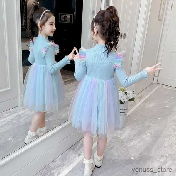 Mädchen Kleider Kinder Säuglingskleidung Mädchen Blumen Party Voile Kleider Tutu Kinder Gefrorene Hochzeit Prinzessin Kleid Petti Mädchen Schulkleidung Vestido